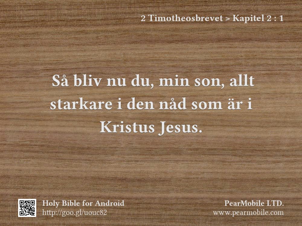 2 Timotheosbrevet, Kapitel 2:1